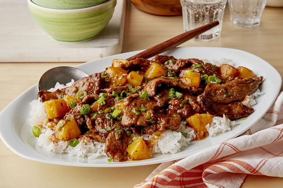 Boeuf à l'ananas