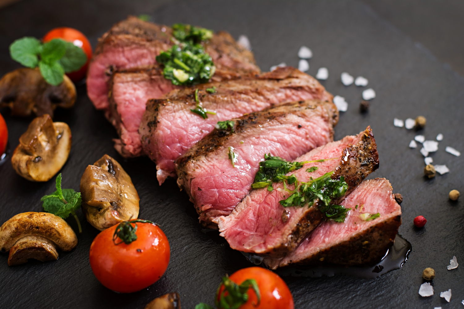 Rôti de boeuf aux légumes racines